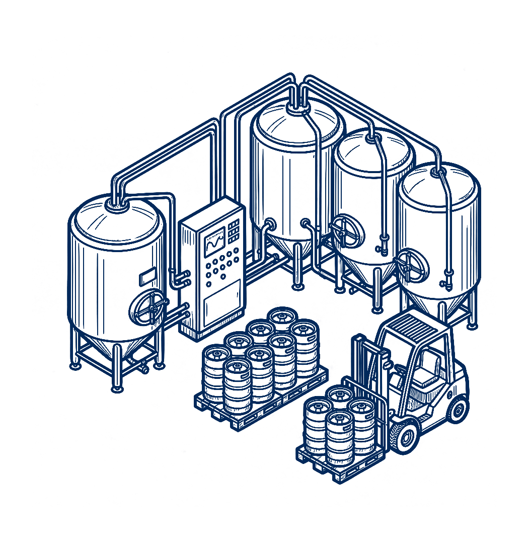 Plastic Parts - Food, Beverage and Brewery