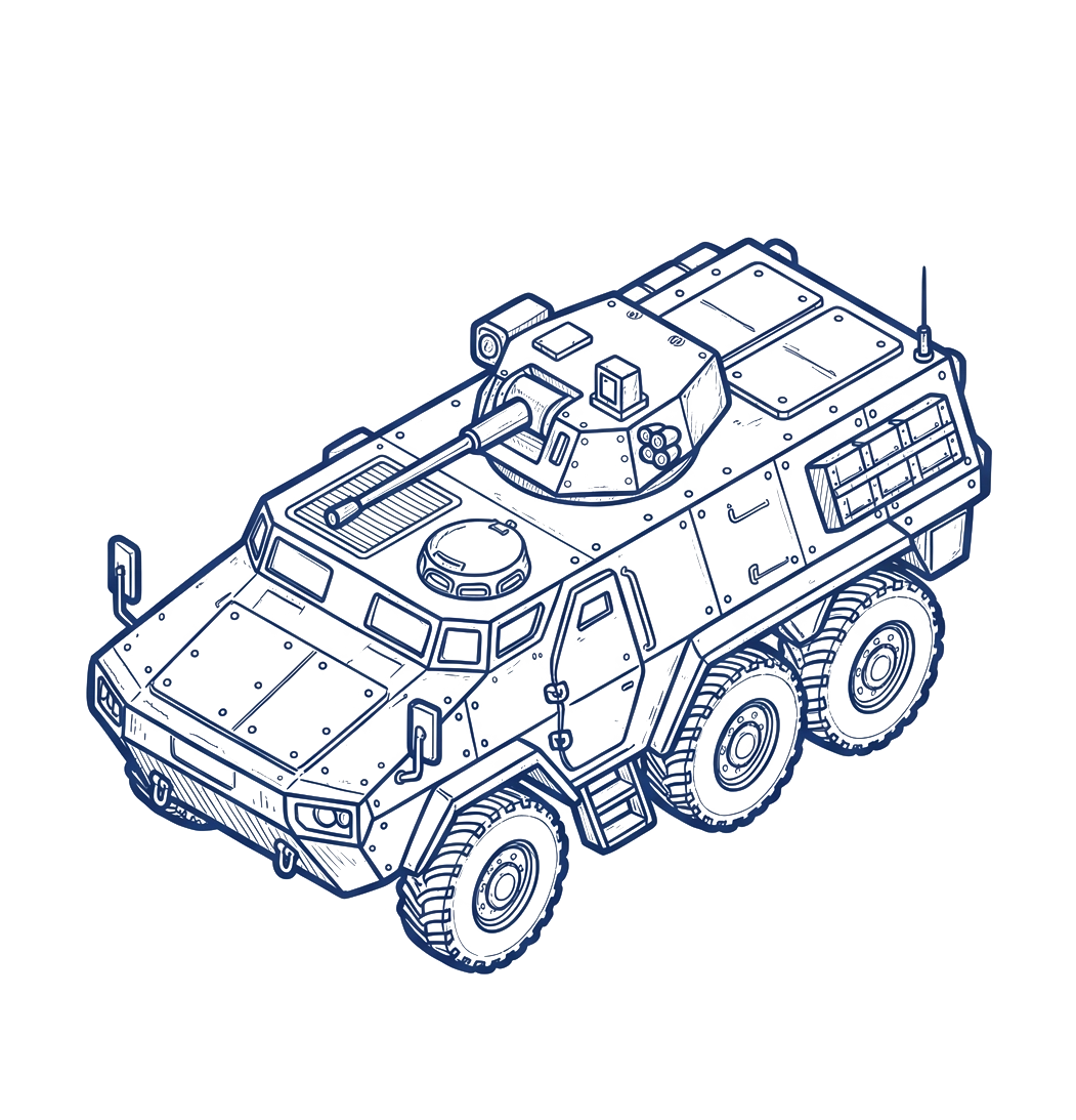 Plastic Parts - Military Defence Industry