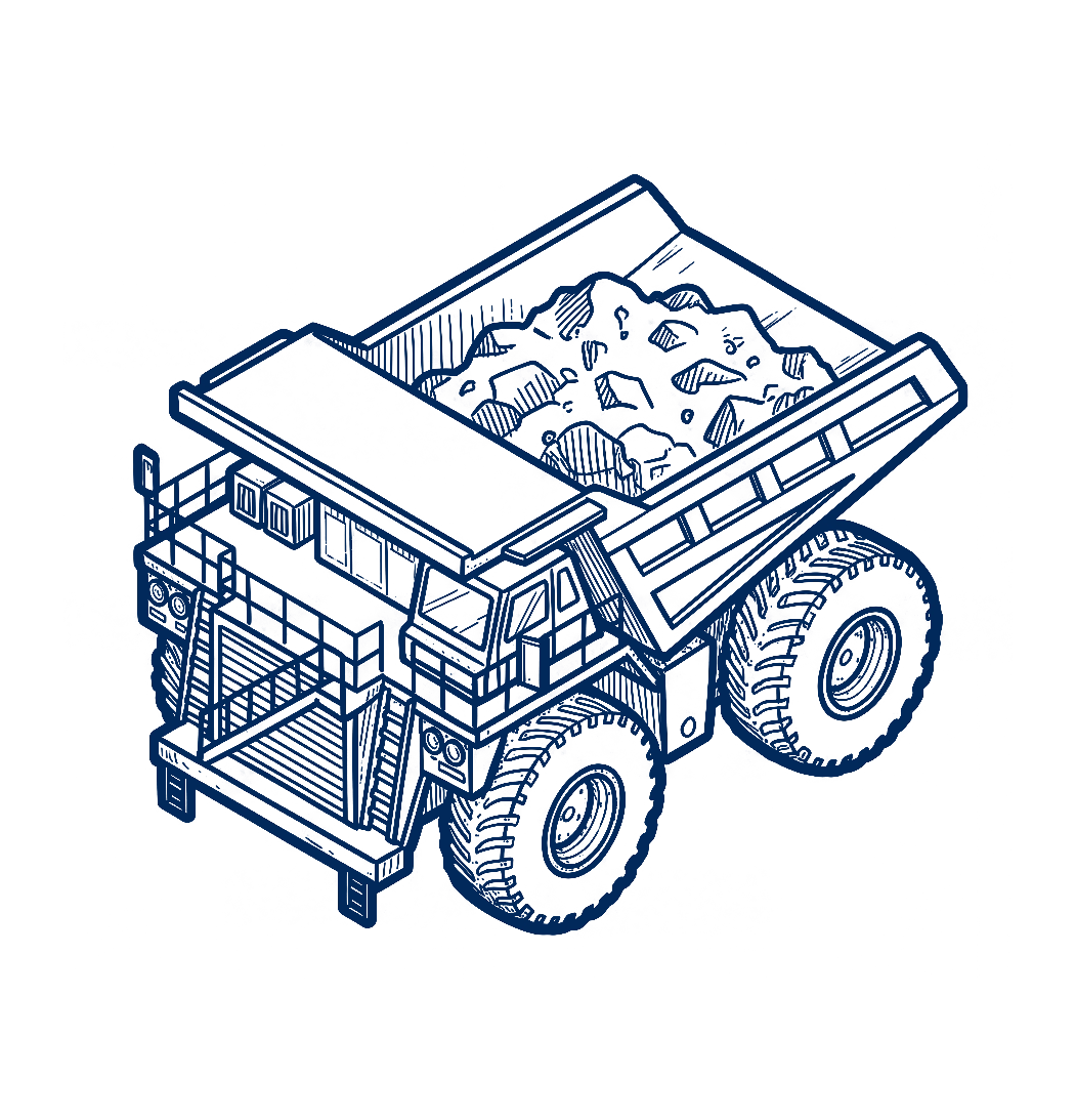 Plastic Parts - Mining industry