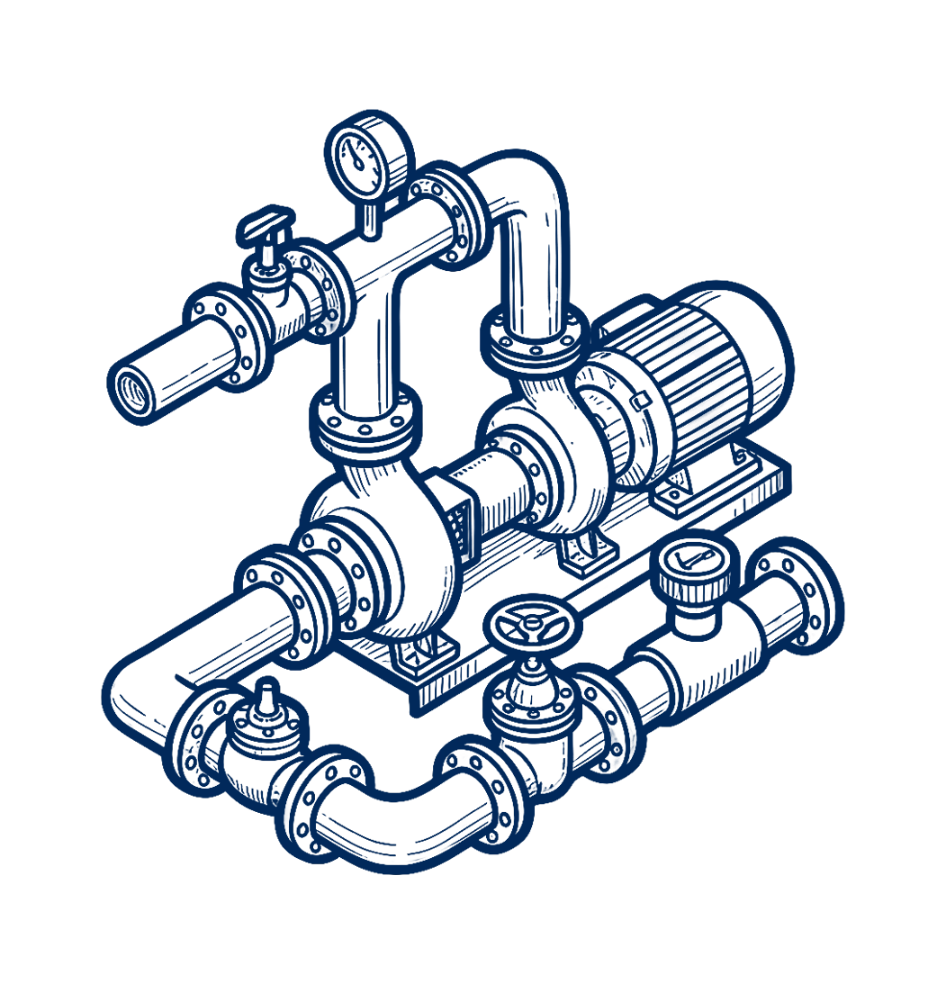 Plastic Parts - Waste Water Industry
